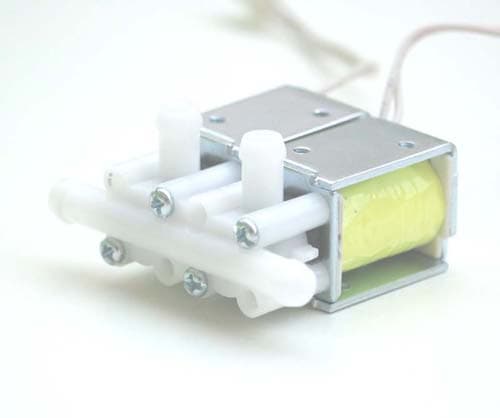 China Spplier 5 way Normally Closed Type Mini Solenoid Valve